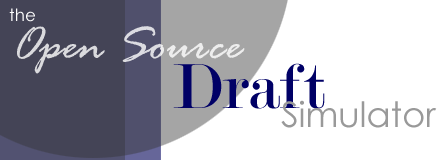 The Open Source Draft Simulator project